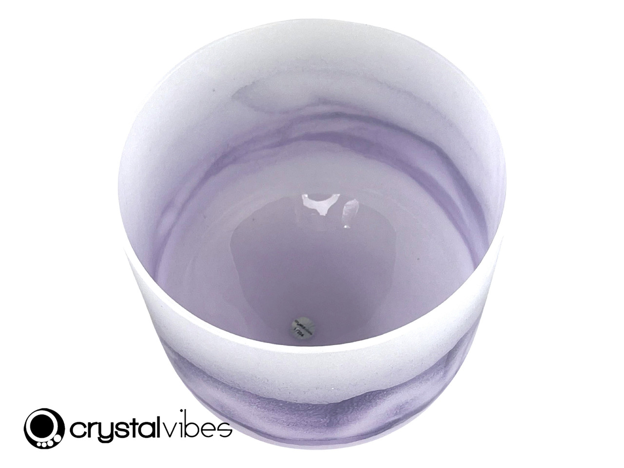7-inch Amethyst Empyrean Fusion Crystal Singing Bowl