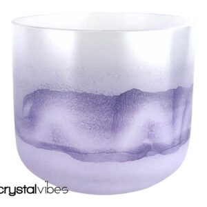 7-inch Amethyst Empyrean Fusion Crystal Singing Bowl