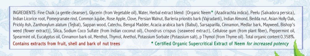 Auromère Fresh Mint Toothpaste