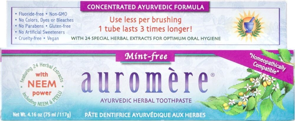 Auromère Mint-Free Toothpaste