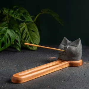 Bastet Incense Stick Holder