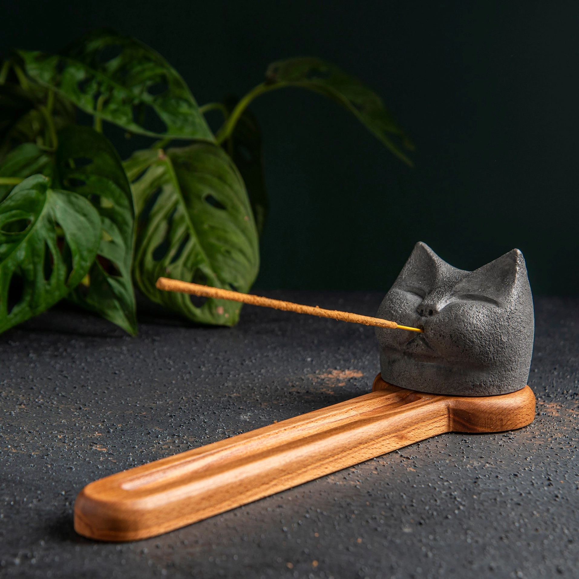 Bastet Incense Stick Holder