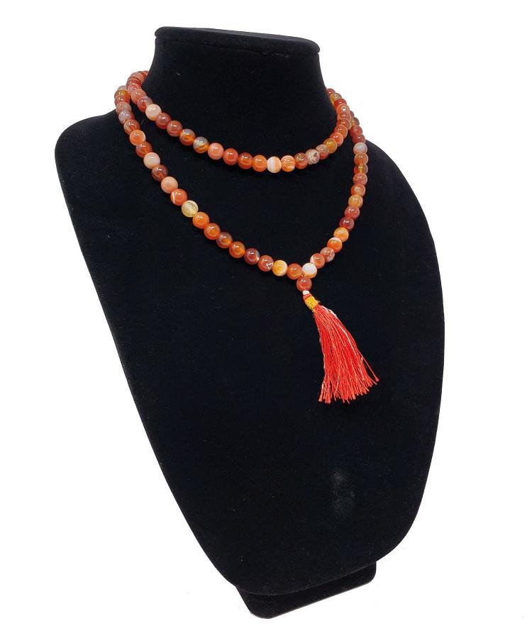 Carnelian Gemstone Necklace