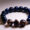 blue lapis lazuli bracelet with copper accents