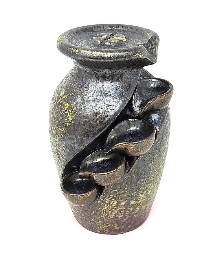 Flower Vase Ceramic Backflow Cone Incense Burner