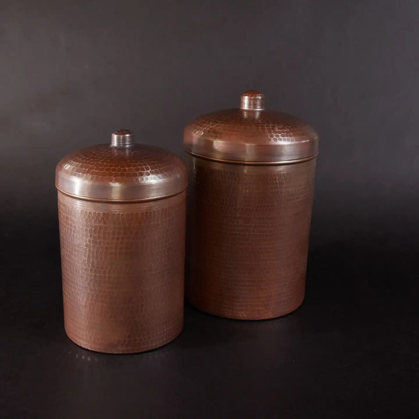 Copper Kitchen Canister Set