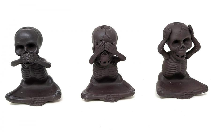 NO Evil Backflow Incense Burner