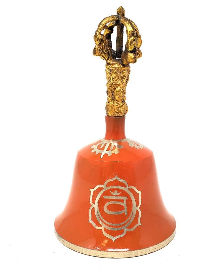 Orange "Sacral Chakra" Tibetan Bell