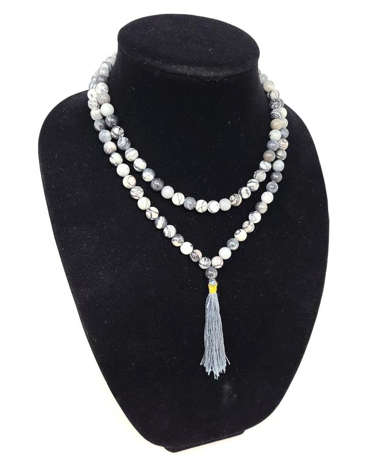 Picasso Jasper Gemstone Necklace