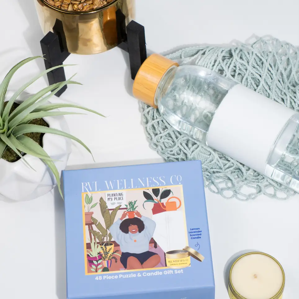 Planting Peace Puzzle Gift Set