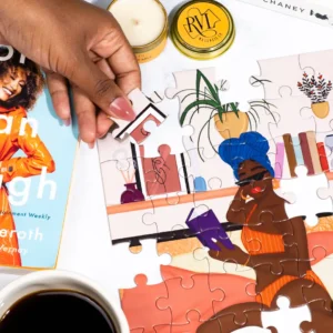 "Reading & Relaxing" Puzzle Gift Set