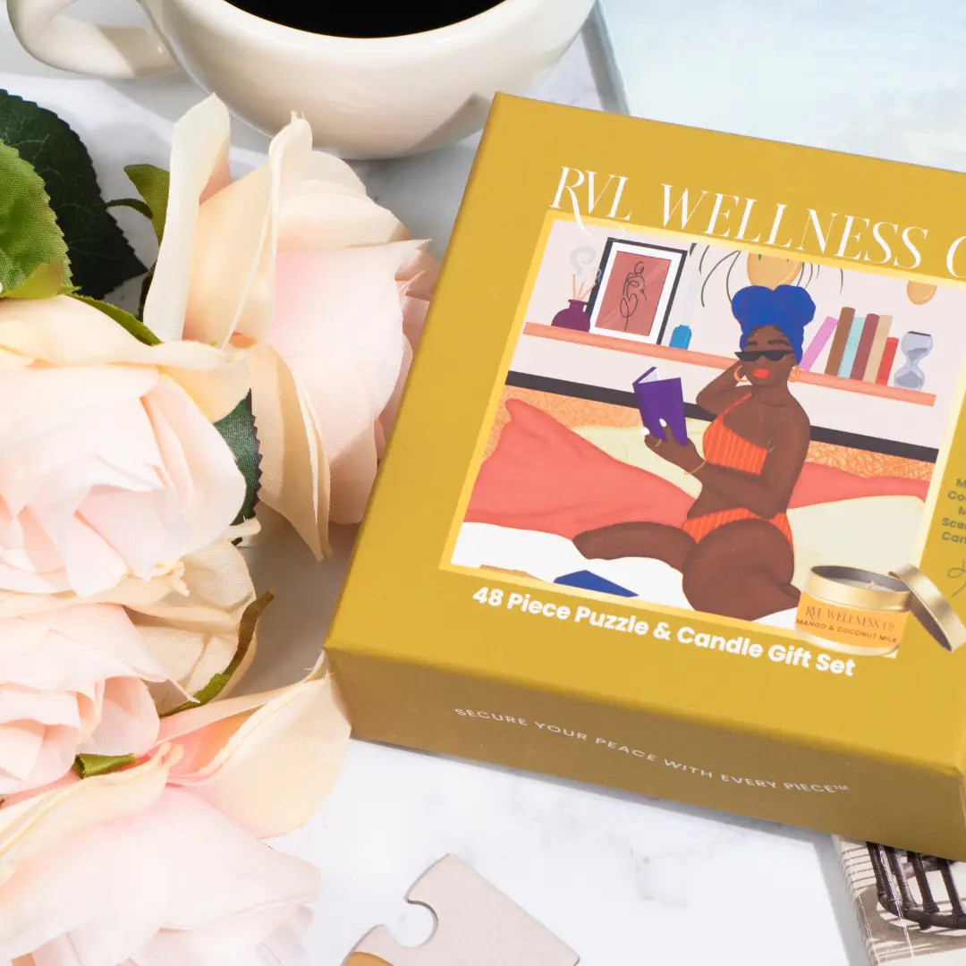 "Reading & Relaxing" Puzzle Gift Set