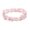 Pink Rose Quartz Flaked Bracelet