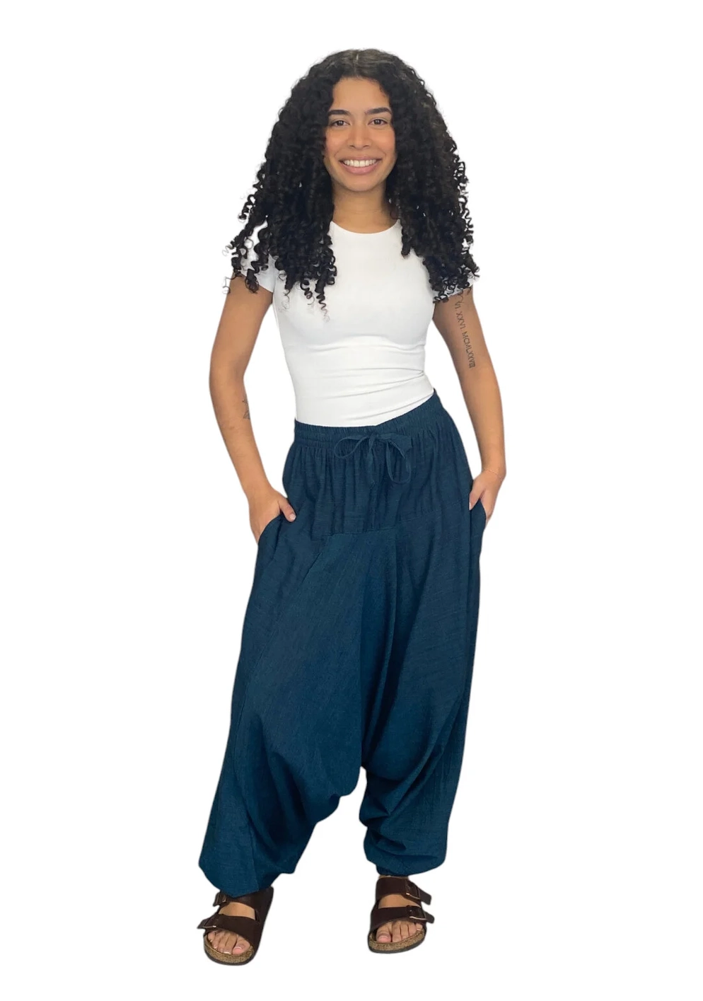Jean Deaux Harem Pants