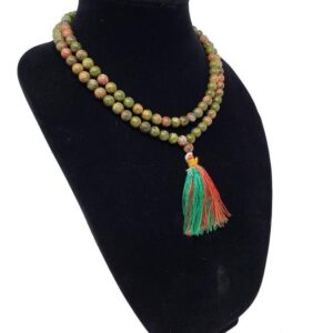 Unakite Gemstone Necklace