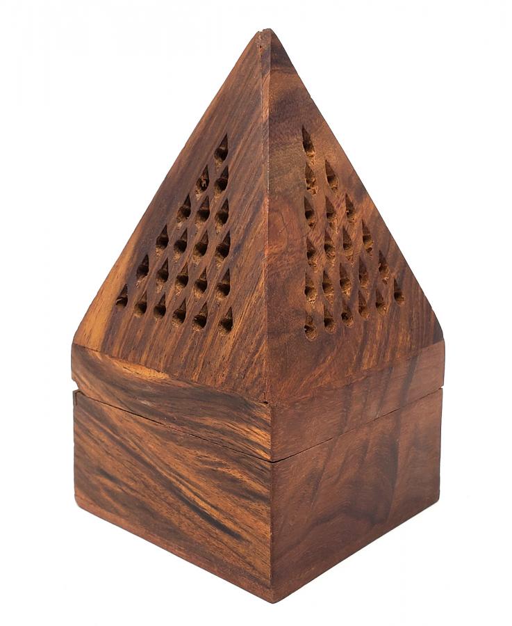 Pyramid Temple Incense Burner