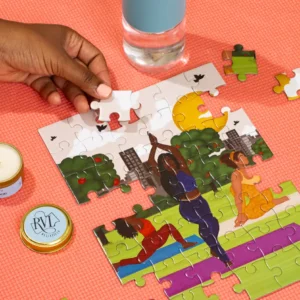 Yoga in the Park Puzzle Gift Set
