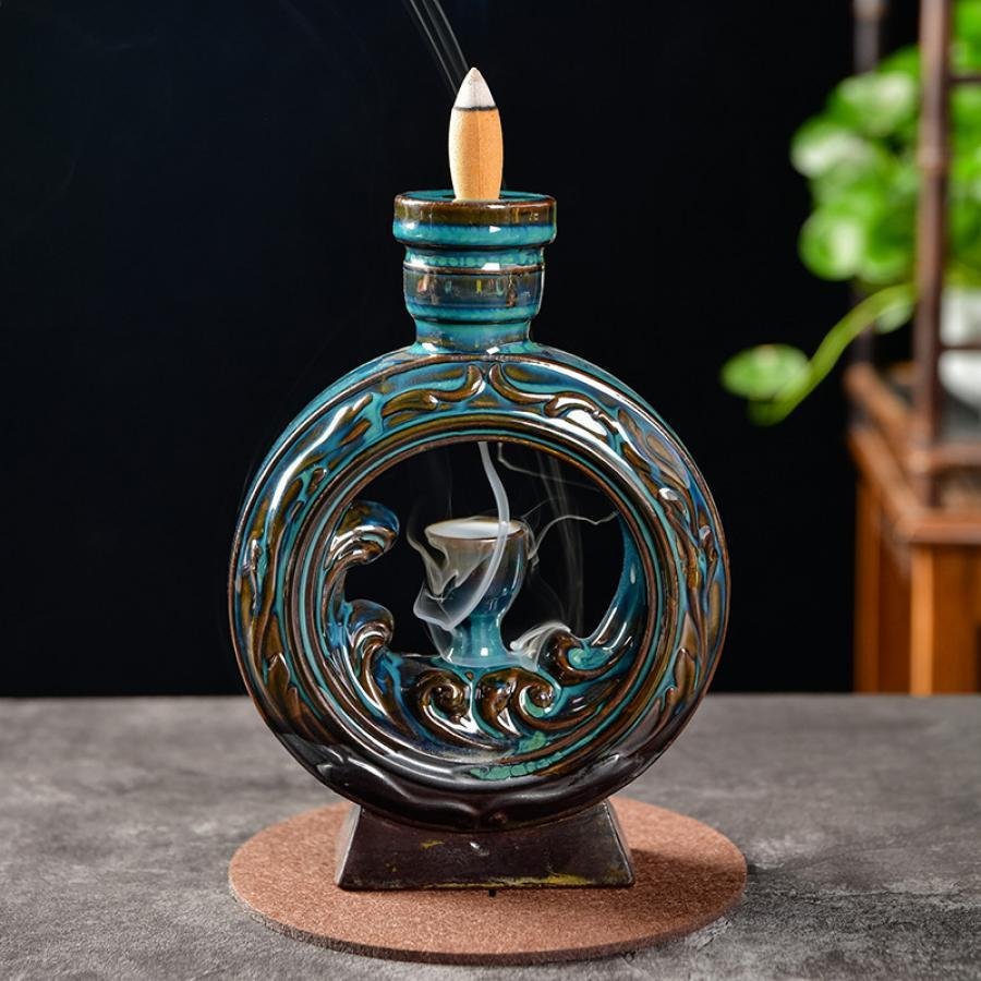 Infinity Ring Backflow Incense Burner