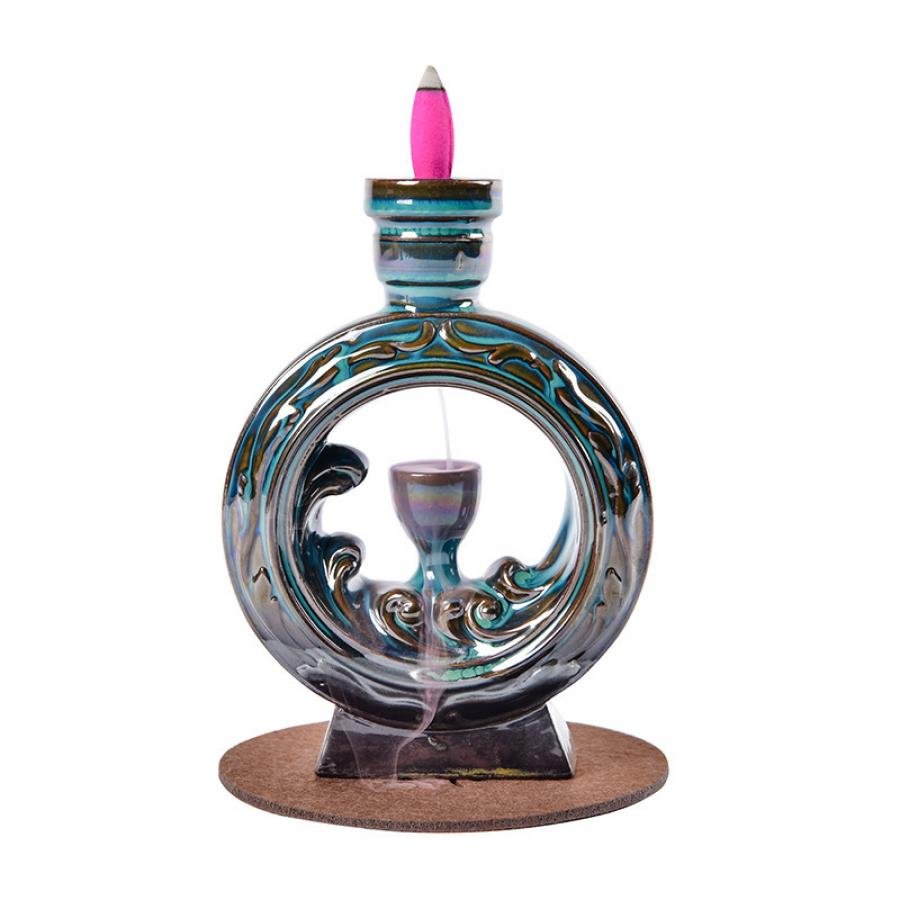Infinity Ring Backflow Incense Burner