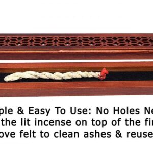 Stargate Jewelers™ Medium Rosewood Incense Burner