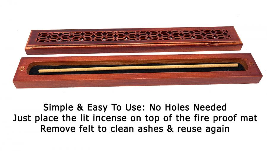 Stargate Jewelers™ Medium Rosewood Incense Burner