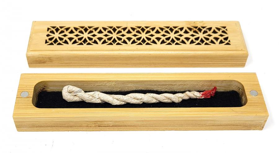 Stargate Jewelers™ Small Golden Wood Incense Burner