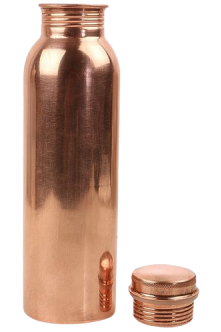 Smooth Copper Water Bottle