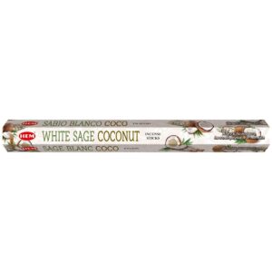 White Sage Coconut Incense Sticks