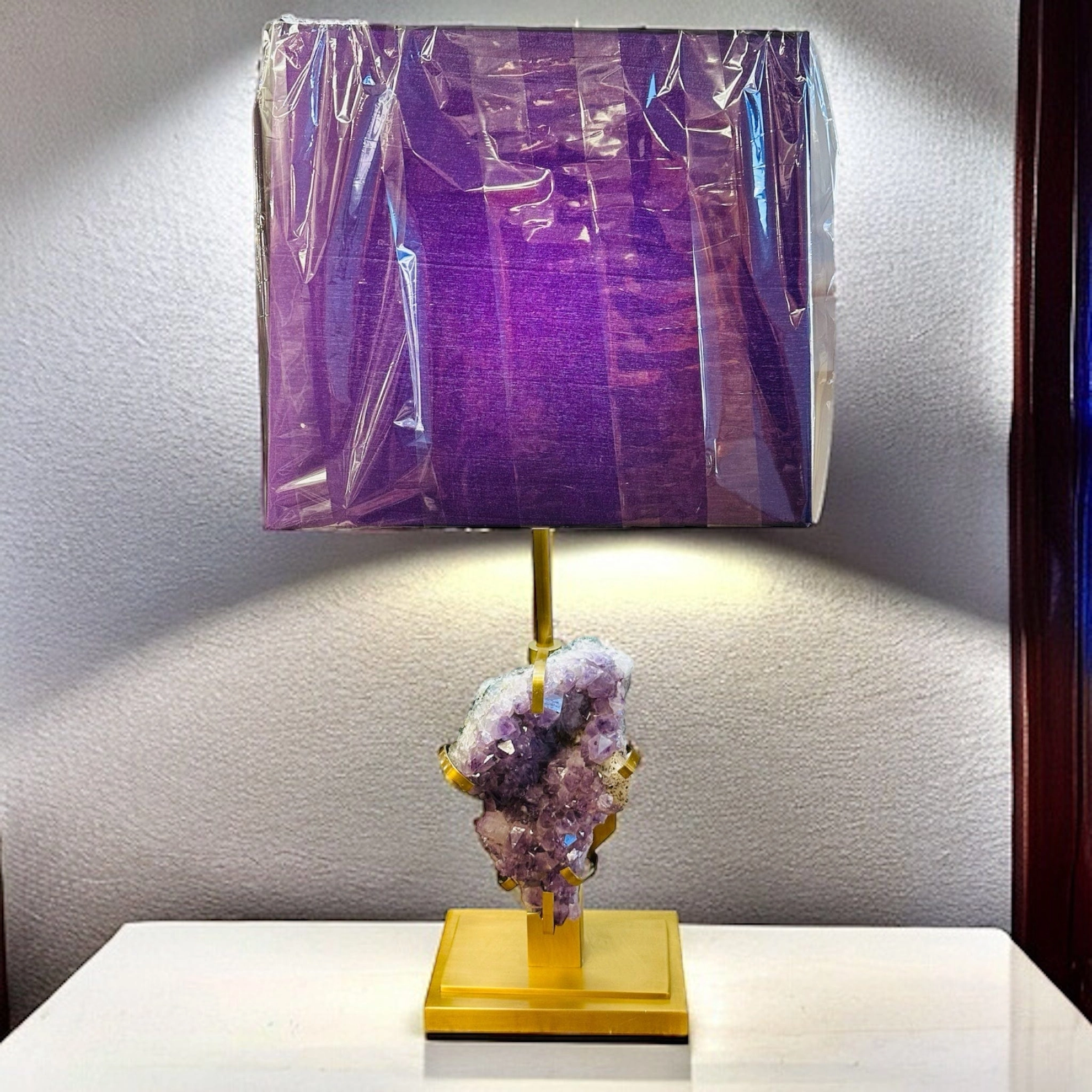 Celestial Calm Amethyst Lamp