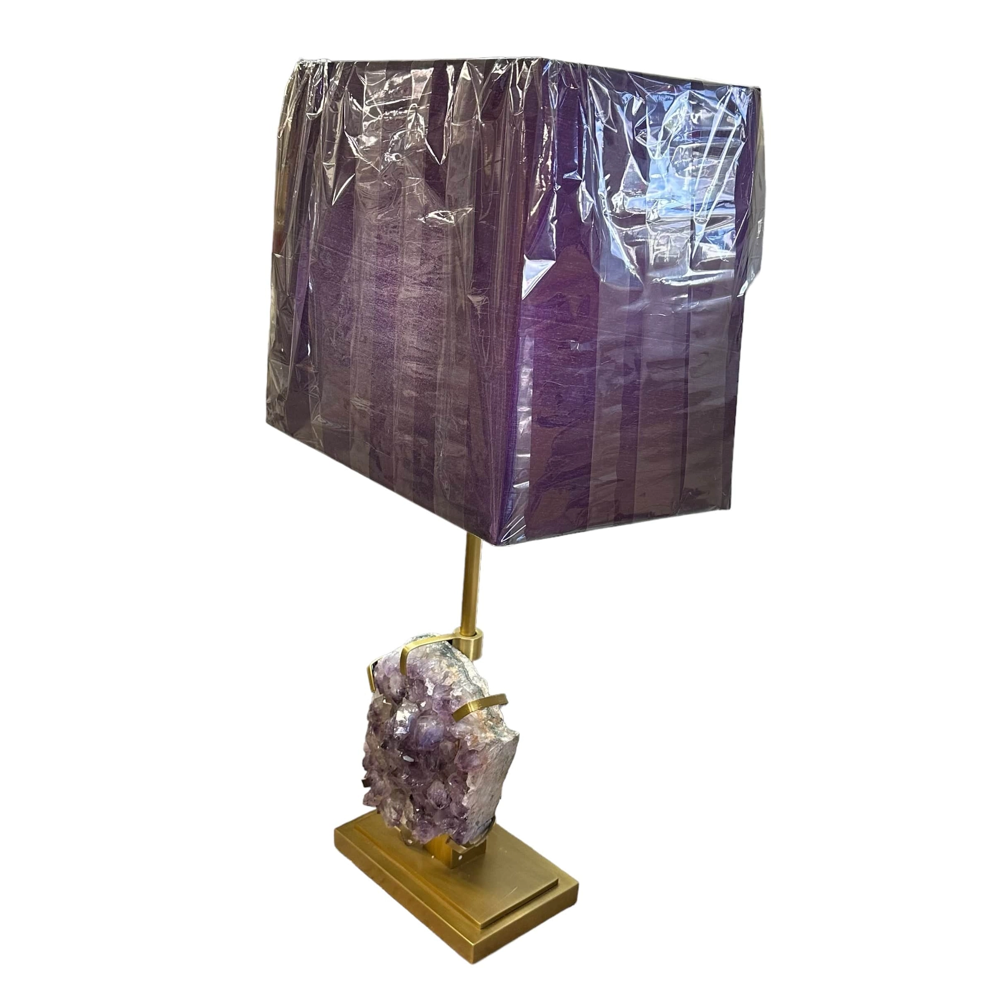 Celestial Calm Amethyst Lamp