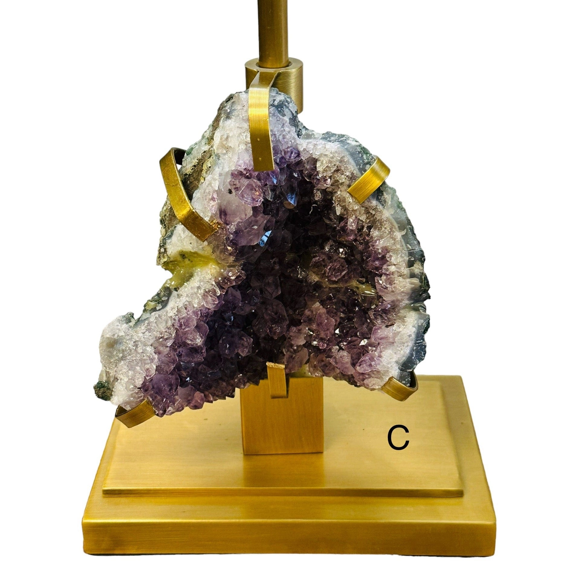 Celestial Calm Amethyst Lamp