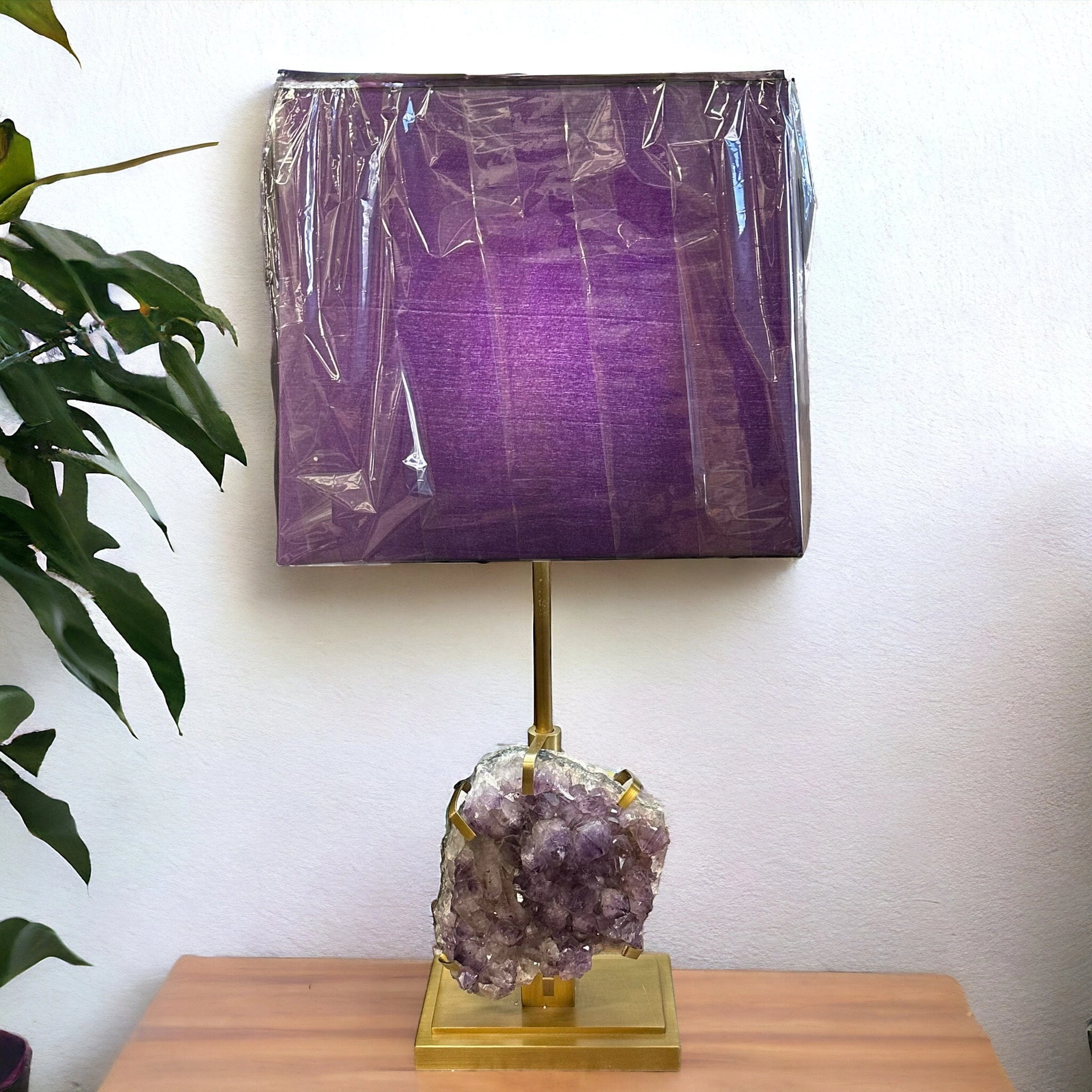 Celestial Calm Amethyst Lamp