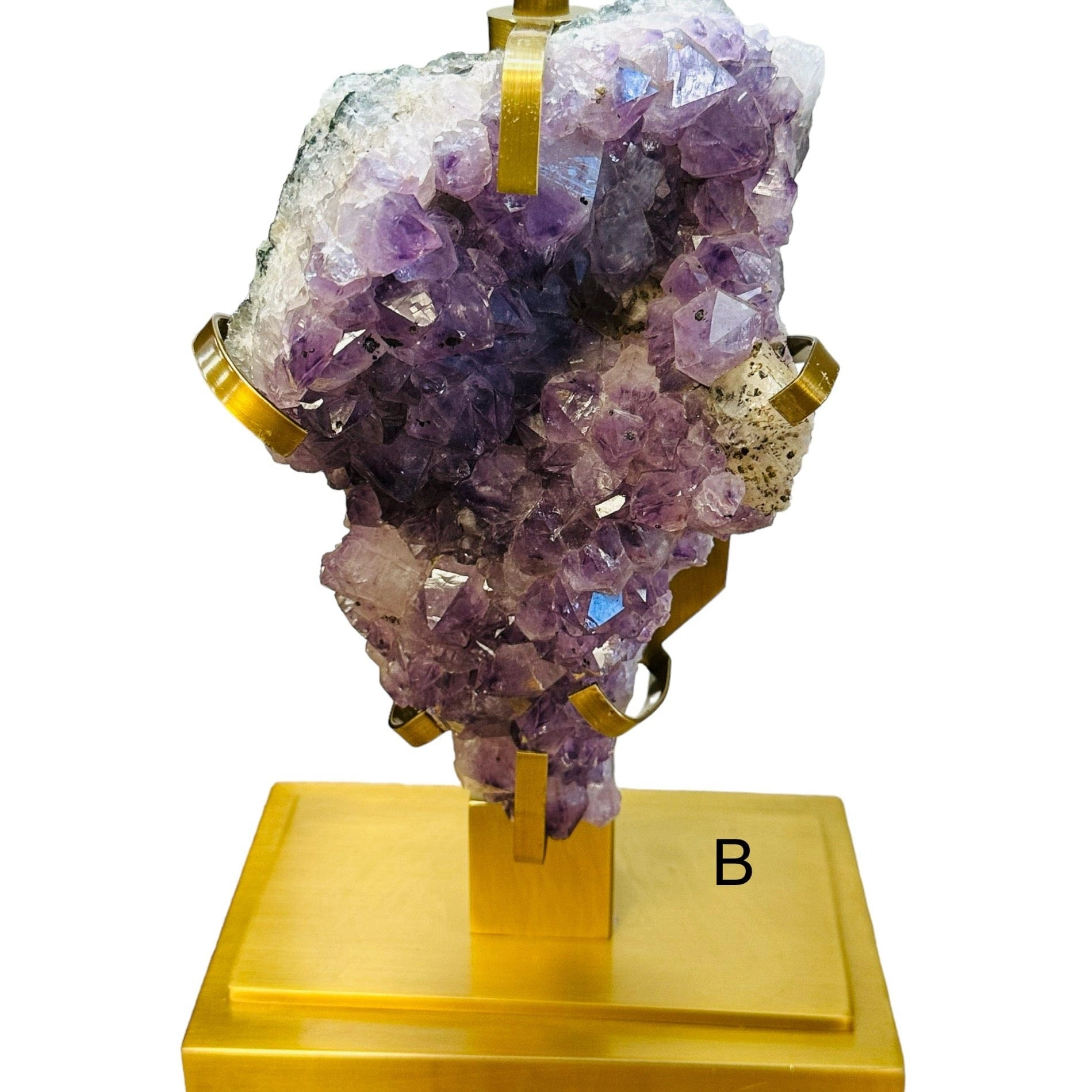Celestial Calm Amethyst Lamp